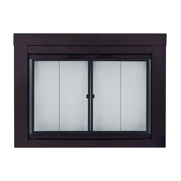 Fireplace Glass Doors Ascot Large Oil Rubbed Bronze AT-1002OR - main